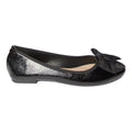 True Black - Back - Dorothy Perkins Womens-Ladies Pippin Bow Detail Ballet Shoes