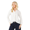 Ivory - Front - Dorothy Perkins Womens-Ladies Roll Sleeve Shirt