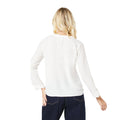 Ivory - Back - Dorothy Perkins Womens-Ladies Roll Sleeve Shirt