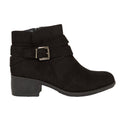 Natural Black - Back - Good For The Sole Womens-Ladies Marsha Ankle Boots