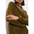 Khaki - Lifestyle - Dorothy Perkins Womens-Ladies Longline Wrap Tall Coat