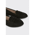 Natural Black - Side - Dorothy Perkins Womens-Ladies Lara Penny Wide Loafers