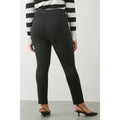 Black - Back - Dorothy Perkins Womens-Ladies Bengaline Plus Trousers