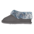 Denim Tipped - Back - Eastern Counties Leather Womens-Ladies Sheepskin Lined Slipper Boots