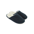 Navy - Front - Eastern Counties Leather Unisex James Wool-blend Mules