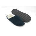 Navy - Back - Eastern Counties Leather Unisex James Wool-blend Mules