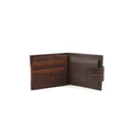 Brown-Tan - Front - Eastern Counties Leather Andrew Tri-Fold Wallet