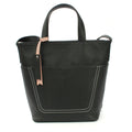 Black - Front - Eastern Counties Leather Nadia Leather Handbag