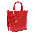 Red - Side - Eastern Counties Leather Nadia Leather Handbag