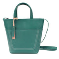 Aqua Blue - Front - Eastern Counties Leather Nadia Leather Handbag