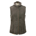 Dark Vizon - Front - Eastern Counties Leather Womens-Ladies Gilly Sheepskin Gilet