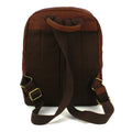 Tan - Back - Eastern Counties Leather Ross Distressed Leather Backpack