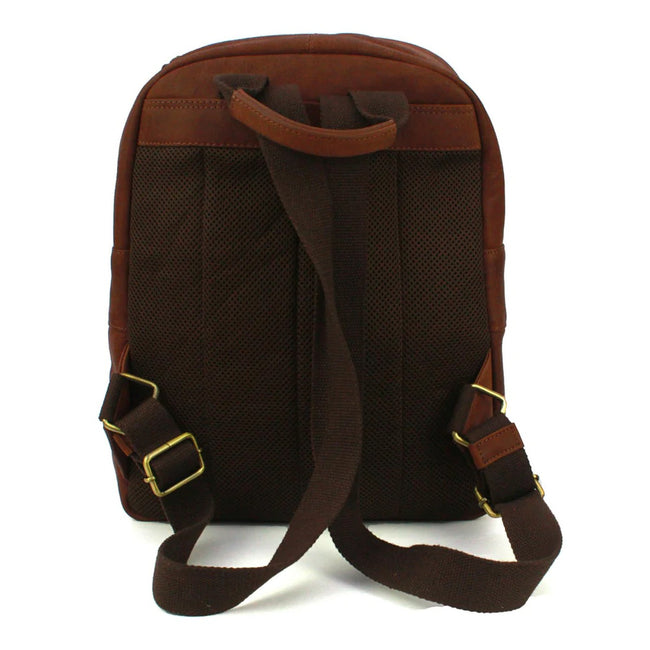 Distressed 2025 leather backpack