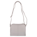 Light Grey - Back - Eastern Counties Leather Womens-Ladies Margot Suede Handbag