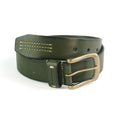 Olive - Front - Eastern Counties Leather Mens Cole Leather Waist Belt