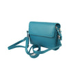 Turquoise - Front - Eastern Counties Leather Jaclyn Leather Handbag