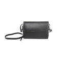 Black - Front - Eastern Counties Leather Jaclyn Leather Handbag