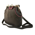 Black-Wine - Front - Eastern Counties Leather Amelia Leather Handbag