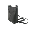 Black-Ivory - Side - Eastern Counties Leather Caitlin Leather Shoulder Bag