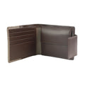 Brown-Taupe - Back - Eastern Counties Leather Scott Contrast Panel Leather Wallet