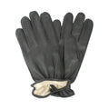 Black - Back - Eastern Counties Leather Mens Toby Leather Gloves