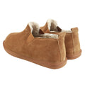 Chestnut - Back - Eastern Counties Leather Mens David Suede Hard Sole Slipper Boots