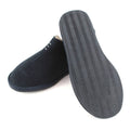 Navy - Back - Eastern Counties Leather Mens David Suede Hard Sole Slipper Boots