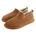 Chestnut - Front - Eastern Counties Leather Mens David Suede Hard Sole Slipper Boots