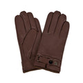 Brown - Front - Eastern Counties Leather Unisex Adult Premium Leather Driving Gloves