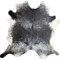 Salt & Pepper - Side - Eastern Counties Leather Rare Exotic Cowhide Leather Rug