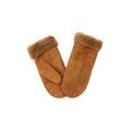 Tan-Toned - Front - Eastern Counties Leather Childrens-Kids Sheepskin Mittens