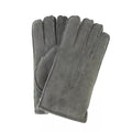 Grey - Front - Eastern Counties Leather Mens MSG-SP Sheepskin 3 Point Stitch Gloves