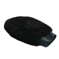 Black - Back - Eastern Counties Leather Sheepskin Polishing Mitten