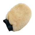 Natural - Back - Eastern Counties Leather Sheepskin Polishing Mitten