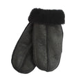 Black - Front - Eastern Counties Leather Womens-Ladies Nappa Leather Mittens