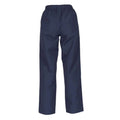Navy - Back - Aubrion Womens-Ladies Core Riding Waterproof Trousers