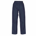 Navy - Front - Aubrion Womens-Ladies Core Riding Waterproof Trousers