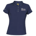 Navy - Front - Aubrion Mens Logo Polo Shirt