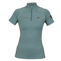 Sage - Front - Aubrion Womens-Ladies Team Short-Sleeved Base Layer Top