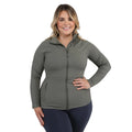 Olive - Side - Aubrion Womens-Ladies Non-Stop Jacket