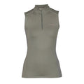 Olive - Front - Aubrion Womens-Ladies Revive Sleeveless Base Layer Top