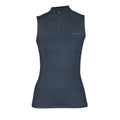Navy - Front - Aubrion Womens-Ladies Revive Sleeveless Base Layer Top