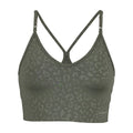 Green - Front - Aubrion Womens-Ladies Invigorate Sports Bra