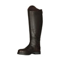 Dark Brown - Back - Moretta Childrens-Kids Ventura Lite Leather Riding Boots