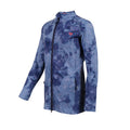 Navy - Front - Aubrion Childrens-Kids Non-Stop Tie Dye Jacket