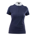 Navy - Front - Aubrion Womens-Ladies Walston Show Shirt