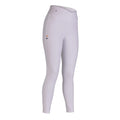 White - Front - Aubrion Womens-Ladies Optima Horse Riding Tights