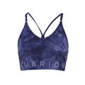 Navy - Front - Aubrion Womens-Ladies Invigorate Tie Dye Sports Bra