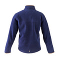 Navy - Back - Aubrion Mens Core Half Zip Fleece Jacket