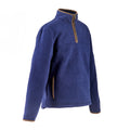 Navy - Lifestyle - Aubrion Mens Core Half Zip Fleece Jacket